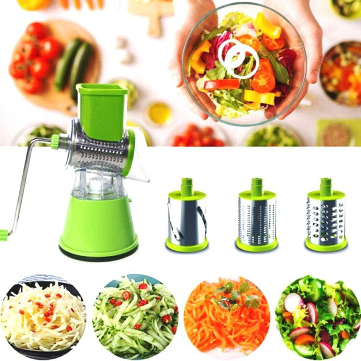 New 3 in 1 Vegetable Cutter, Multifunctional Vegetable slicer