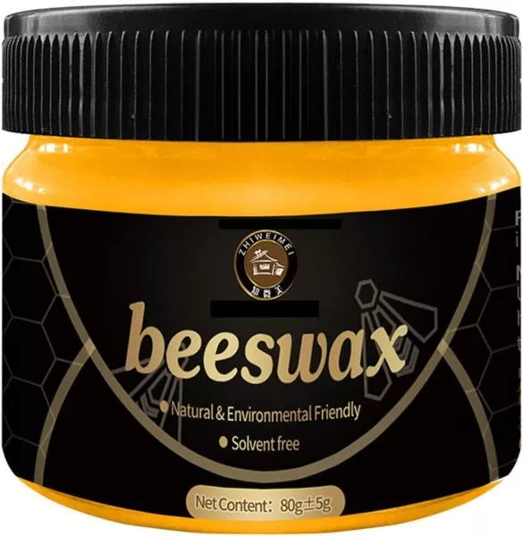 Beeswax Furniture Polish, Natura Wood Seasoning Beewax Polish for Wood & Furniture