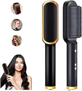 Electric Comb Hair Straightener Black Hair Straightener.