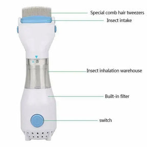 V Comb Electric Anti Lice Removal Machine